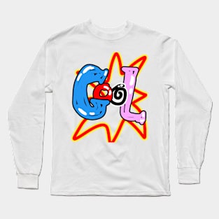 Cool Graffiti style Long Sleeve T-Shirt